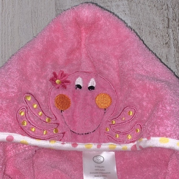 Koala Baby pink octopus robe size 0-9 months - Picture 4 of 5